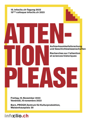 Programm infoclio.ch-Tagung 2023